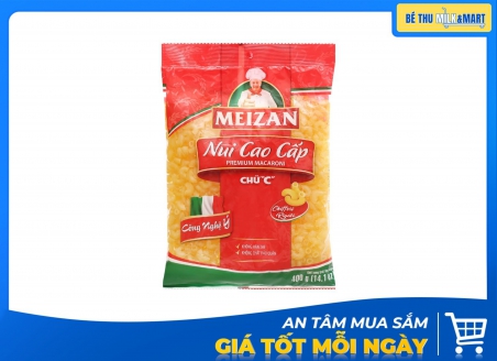 Nui Chữ C Meizan 400g