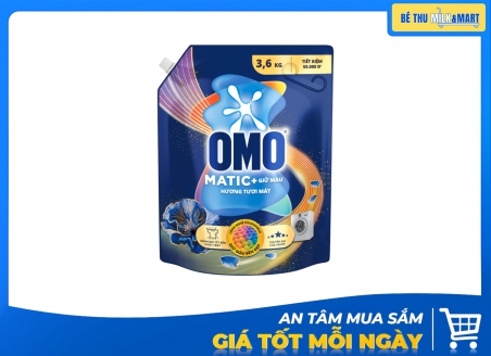 Nước Giặt Omo Cửa Trước Giữ Màu 3.6kg