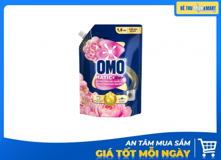 Nước Giặt Omo Cửa Trước Ngăn Nấm Mốc 1.8kg