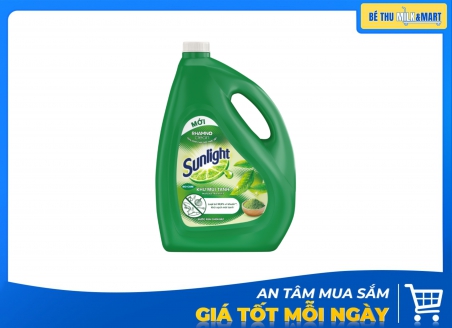Nước Rửa Chén Sunlight Trà Xanh 3.5kg