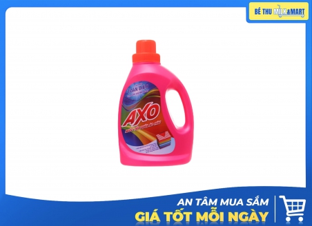 Nước Tẩy Màu Axo Hương Hoa Đào Hồng 800ml