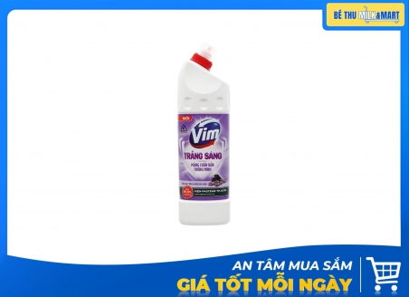 Nước Tẩy Toilet Vim Than Hoạt Tính Tím 870ml