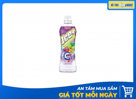 Nước Trái Cây Kirin Ice+ Nho 490ml