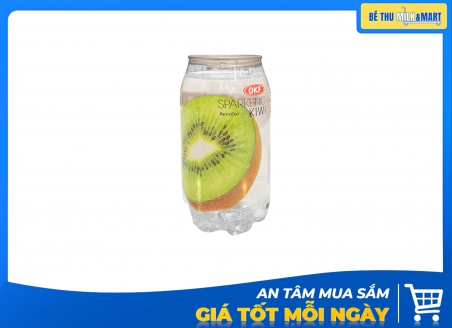 Nước Trái Cây Sparkling OKF Kiwi 350ml