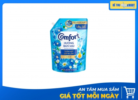 Nước Xả Vải Comfort Hương Ban Mai 1.8l