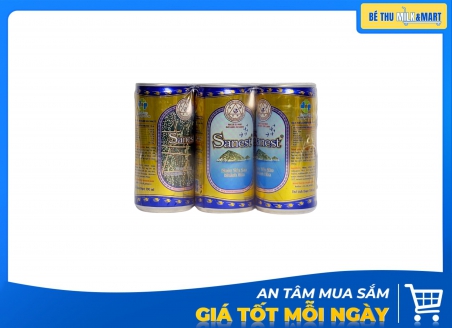 Nước Yến Lon Sanest Có Đường 190ml