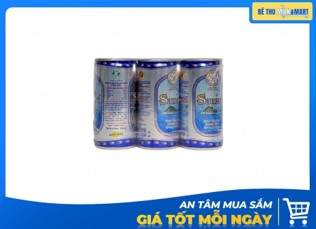 Nước Yến Lon Sanest Không Đường 190ml