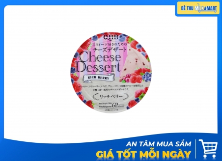 Phô Mai QBB Mâm Xôi Việt Quất 90g