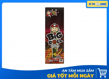 Rong Biển Ăn Liền TaoKaeNoi Big Roll Vị BBQ 3g