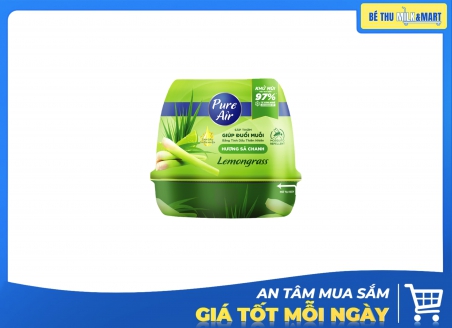 Sáp Thơm Pure Air Đuổi Muỗi Hương Sả Chanh 180g