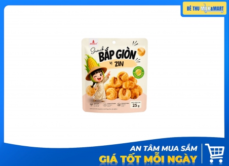 Snack Bắp Giòn Vị Zin Zennut 25g