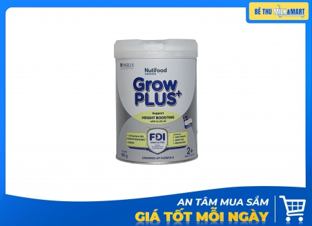 Sữa Bột Nutifood Grow Plus Bạc 2+ 800g