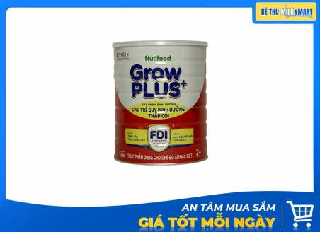 Sữa Bột Nutifood Grow Plus Đỏ 2+ 1.5kg
