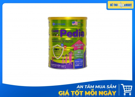Sữa Bột Pedia Care 100 1+ 850g