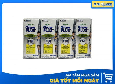 Sữa Bột Pha Sẵn Nutifood Grow Bạc 180ml
