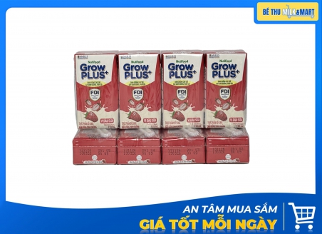 Sữa Bột Pha Sẵn Nutifood Grow Vị Dâu 110ml