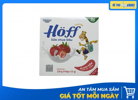 Sữa Chua Hoff Vị Dâu Tây 55g