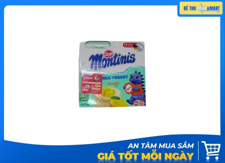 Sữa Chua Montinis Vị Xoài 55g