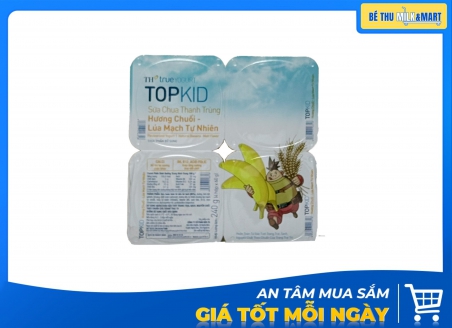 Sữa Chua TH TopKid Chuối Lúa Mạch 60g
