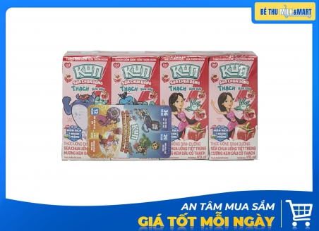 Sữa Chua Uống Kun Hương Dâu Có Thạch 170ml