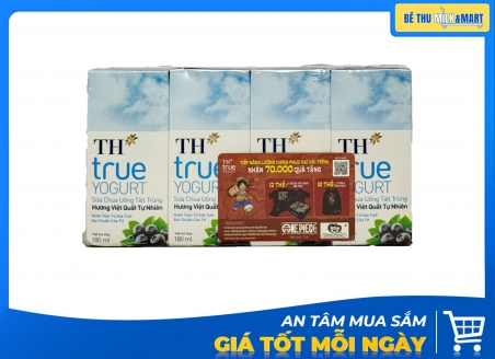 Sữa Chua Uống TH Việt Quất 180ml