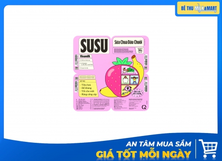 Sữa Chua VNM Susu Dâu Chuối 60g