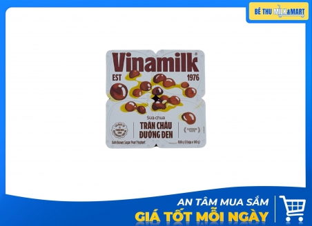Sữa Chua VNM Trân Châu Đường Đen 100g