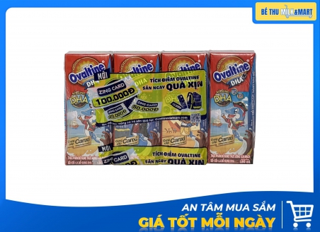 Sữa Lúa Mạch Ovaltine DHA 180ml