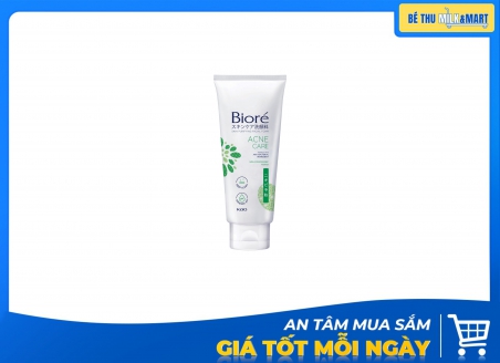 Sữa Rửa Mặt Biore Ngừa Mụn Xanh Lá 50g
