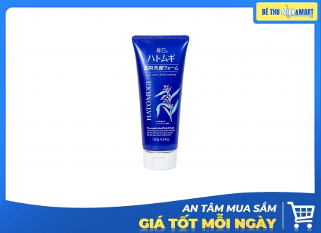 Sữa Rửa Mặt Hatomugi Ngừa Mụn Xanh 130g
