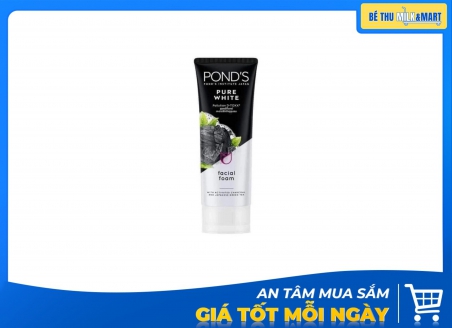 Sữa Rửa Mặt Pond's Kiềm Dầu Đen 100g Kẹp