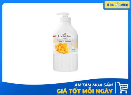 Sữa Tắm Enchanteur Có Hạt Charming Vàng 650g Kẹp