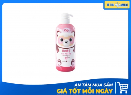 Sữa Tắm Gội Agi Hoa Đào 700ml
