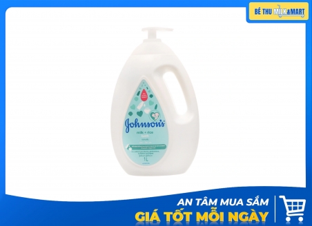 Sữa Tắm Gội Johnson's Milk + Rice Baby Bath 1l