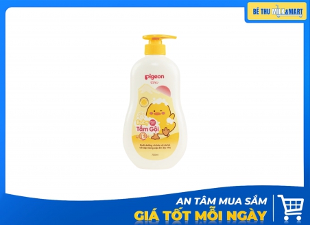 Sữa Tắm Gội Pigeon Hoa Hướng Dương Vàng 700ml