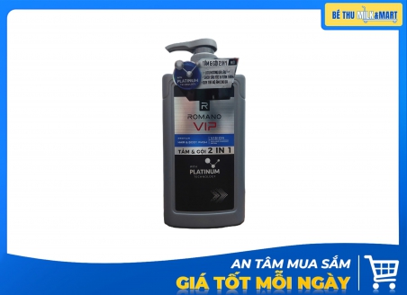 Sữa Tắm Gội Romano Vip Vision 650g