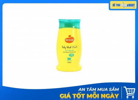 Sữa Tắm Gội Wesser Xạ Hương Xanh 220ml