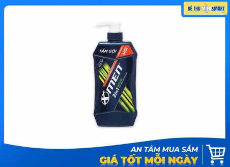 Sữa Tắm Gội Xmen Wood 650g Kẹp
