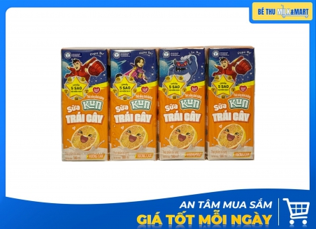 Sữa Trái Cây Kun Hương Cam 180ml