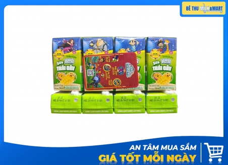 Sữa Trái Cây Kun Xoài Chanh Dây 110ml