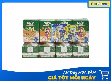 Sữa Trái Cây Nuvi Cam Có Thạch 100ml