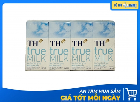 Sữa Tươi TH Không Đường 180ml