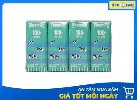 Sữa Tươi VNM Không Đường 180ml