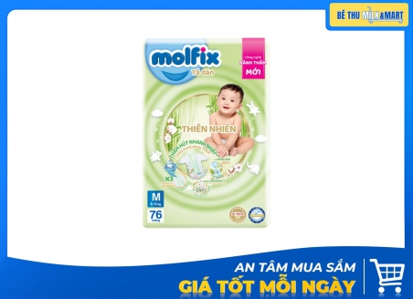 Tã Dán Molfix M 76 Miếng