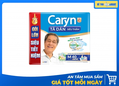 Tã Dán Người Lớn Caryn M 40 Miếng