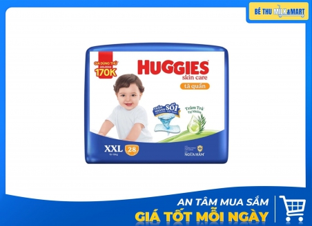 Tã Quần Huggies 2XL 28 Miếng
