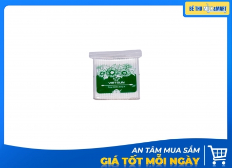 Tăm Bông Vietsun Que Nhựa 100 Que