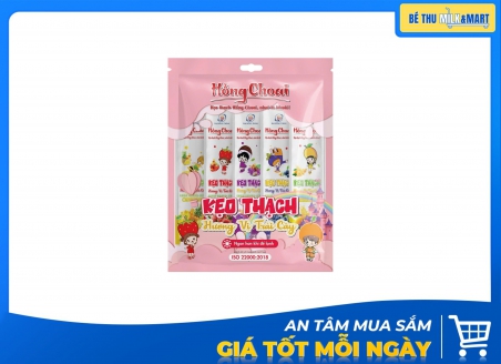 Thạch Hồng Choai Thanh Dài Vị Trái Cây 640g