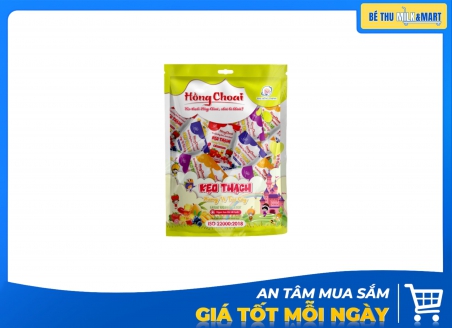 Thạch Hồng Choai Thanh Ngắn Vị Trái Cây 350g