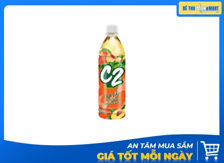 Trà C2 Hương Đào 455ml
